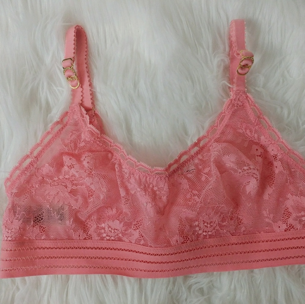Stella McCartney Lace Pink/Blush Bralette